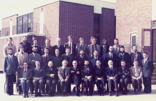 Hasmonean teaching staff, circa 1979